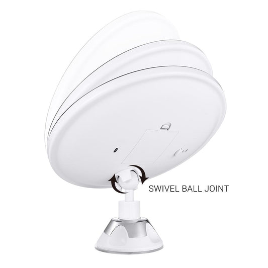 10x Magnifying  LED Lighted Makeup Mirror