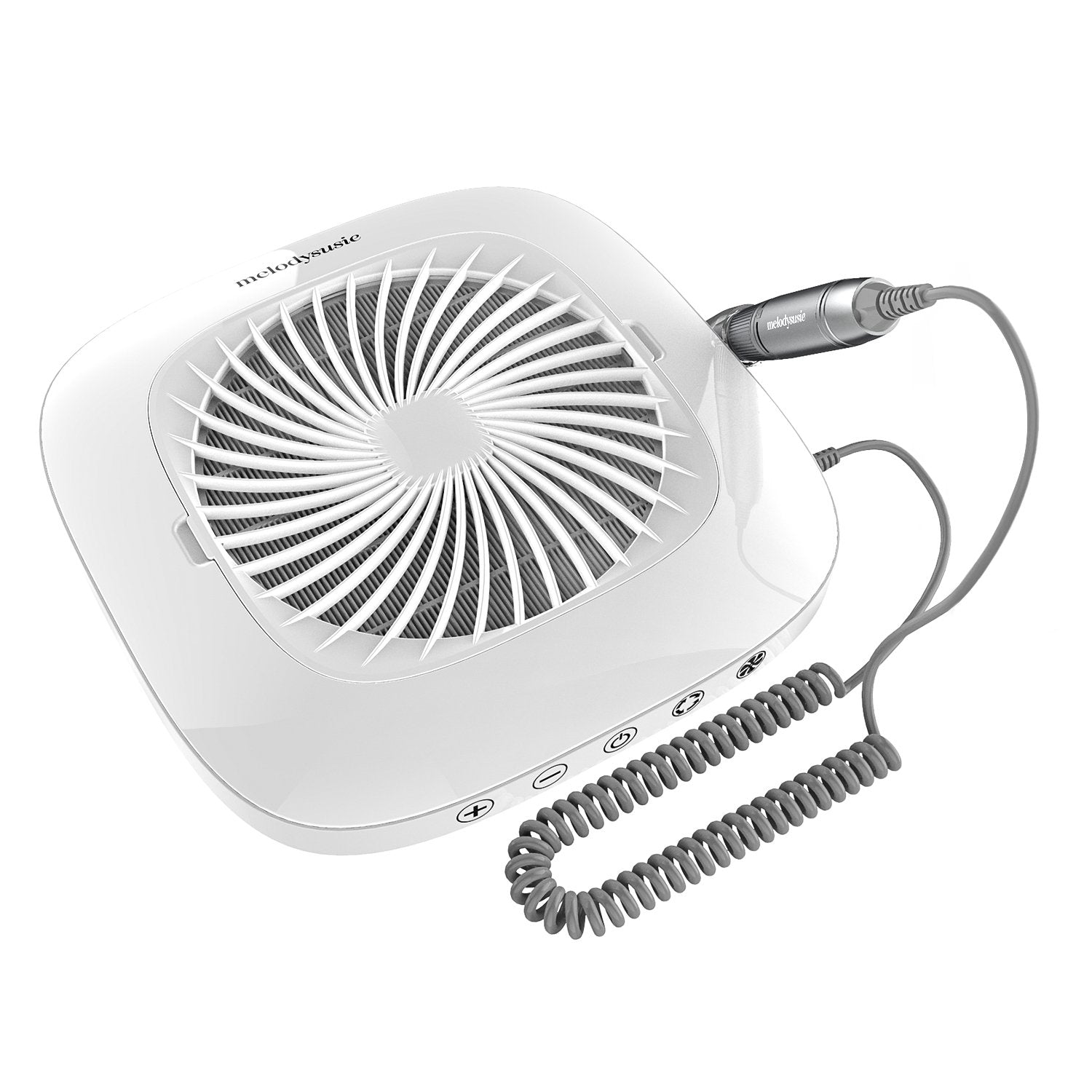 nail dust collector and nail drill