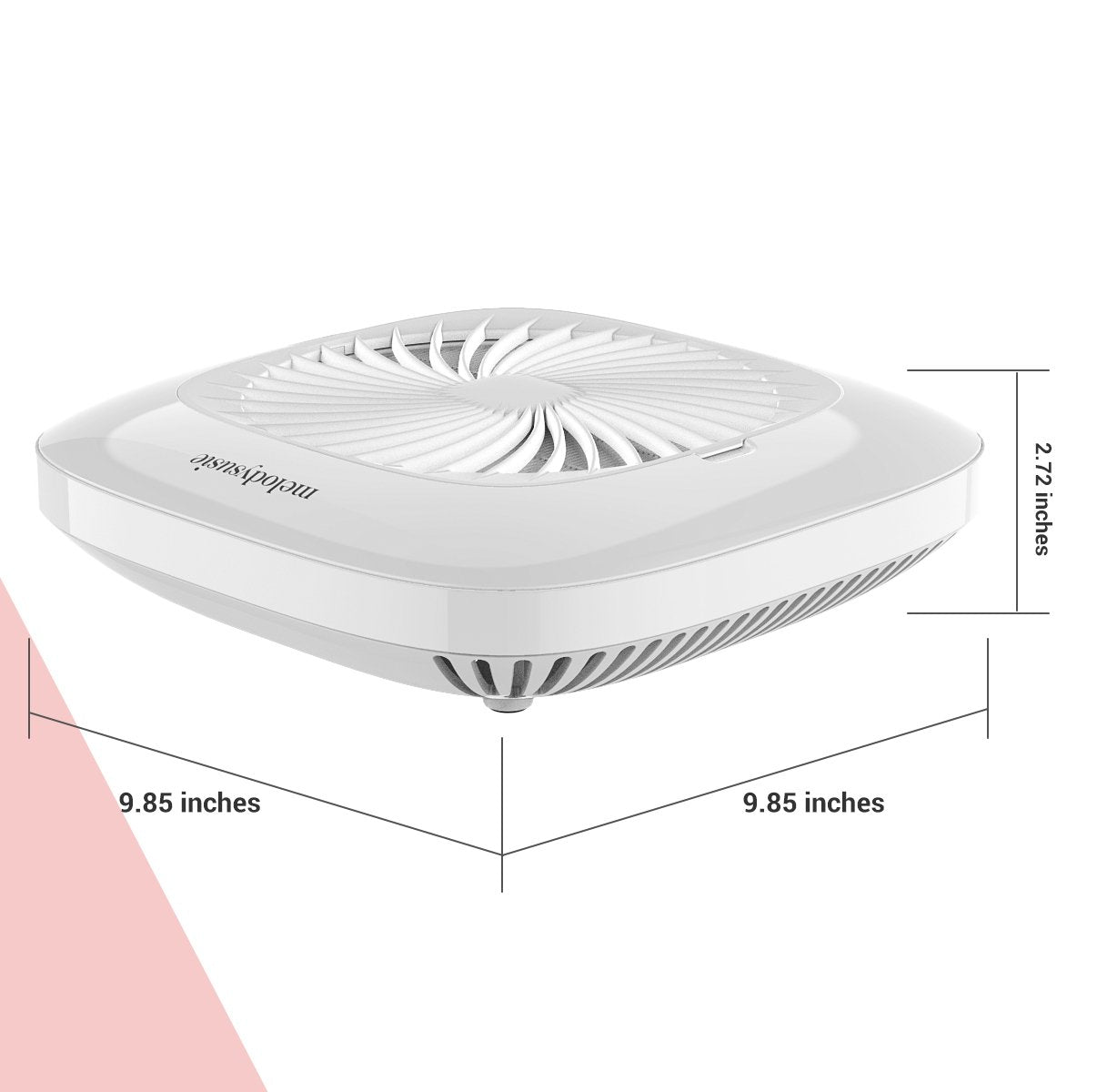 nail dust collector dimensions